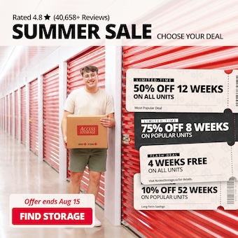 Access Storage - Smiths Falls Promotion