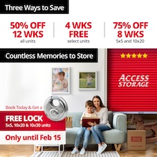 Access Storage - Smiths Falls Promotion